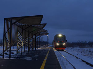 Открытие нового остановочного пункта для пассажиров Дальнее