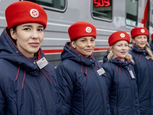 На Сахалине презентовали новую партию межобластных вагонов