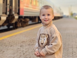 1 июня в пригородных поездах кассиры билетные поздравили наших маленьких пассажиров с Днем защиты детей!